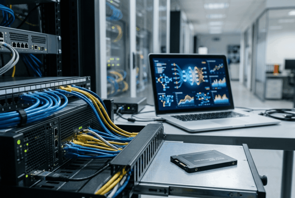 Inteligencia artificial en informática aplicada a servidores, monitorización y gestión IT empresarial