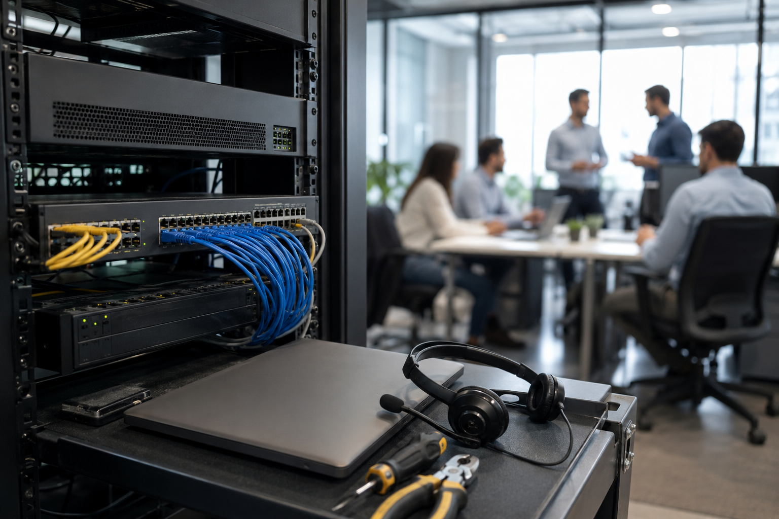 Outsourcing IT para empresas con infraestructura de red y soporte informático profesional